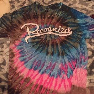 Recognizd tie dye t shirt
